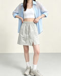 Women Quick Dry Skort Cargo Shorts
